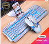 A9 RGB Backlit Wired Gaming Keyboard & Mouse Combo Mechanical Laser 104-key - Soundz Store AUSTRALIA