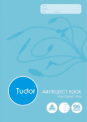 Tudor Project Book A4 14mm Dotted Thirds 96-page (Pack 10)