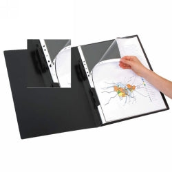 Marbig Display Book A3 Refillable 20 -page Black Inserts (Each)
