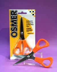 Osmer Scissors 14CM School S203 Orange Handle (Each)