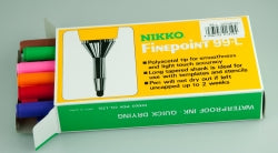 Nikko Pen 99-L 0.4mm Fineline Assorted Bx12 (Each)