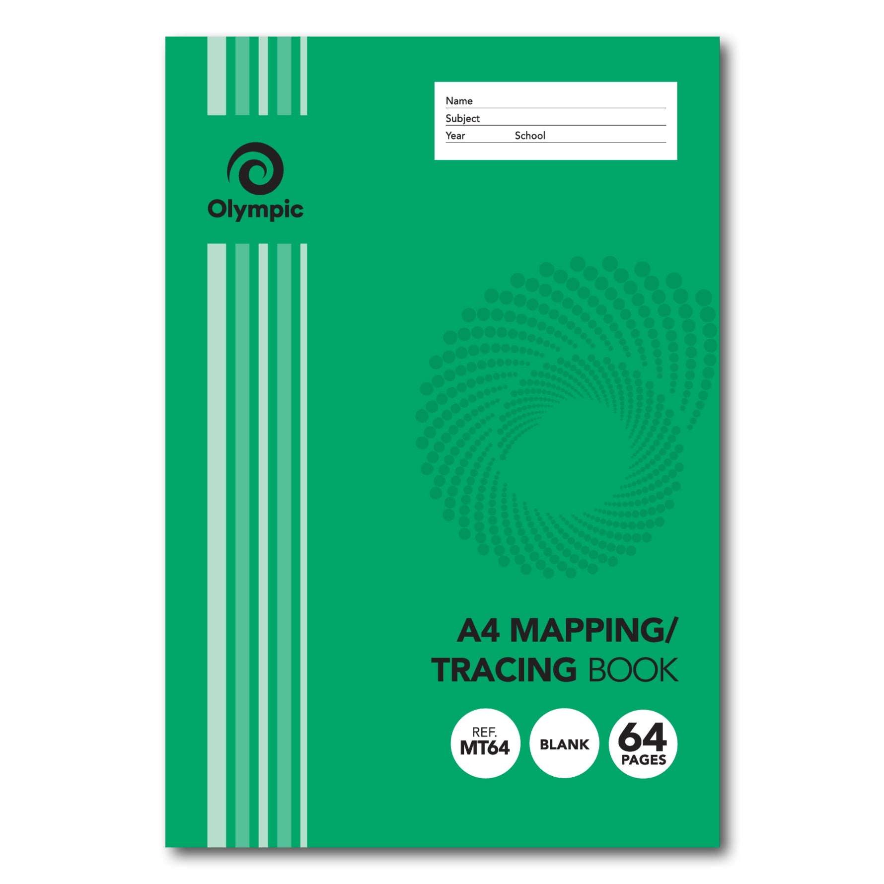 Olympic Mapping & Tracing Book A4 64-page (Pack 20)