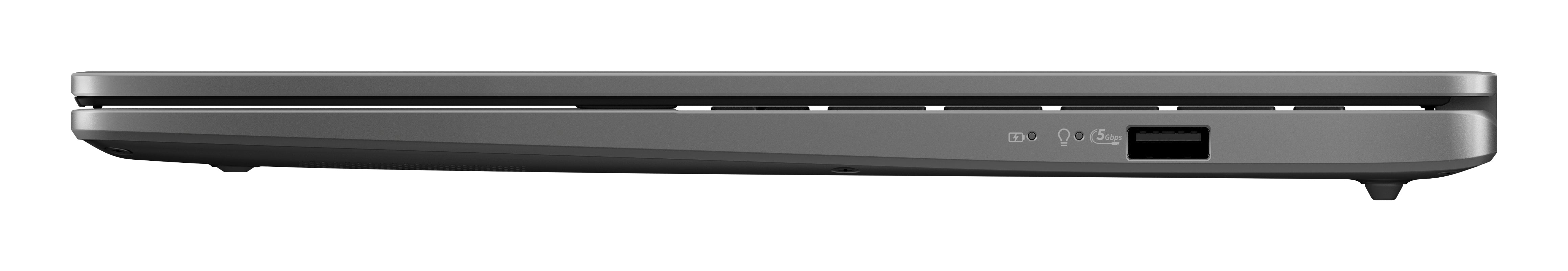 ASUS Vivobook S 14 S3407CA-LY040W Intel Core Ultra 7 255H Laptop 35.6 cm (14") WUXGA 16 GB DDR5-SDRAM 1 TB SSD Wi-Fi 6 (802.11ax) Windows 11 Home Grey