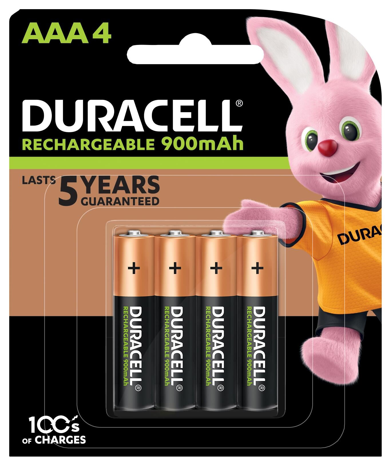 Duracell Battery Nimh Rechargeable 800 AAA PK4 (Each)