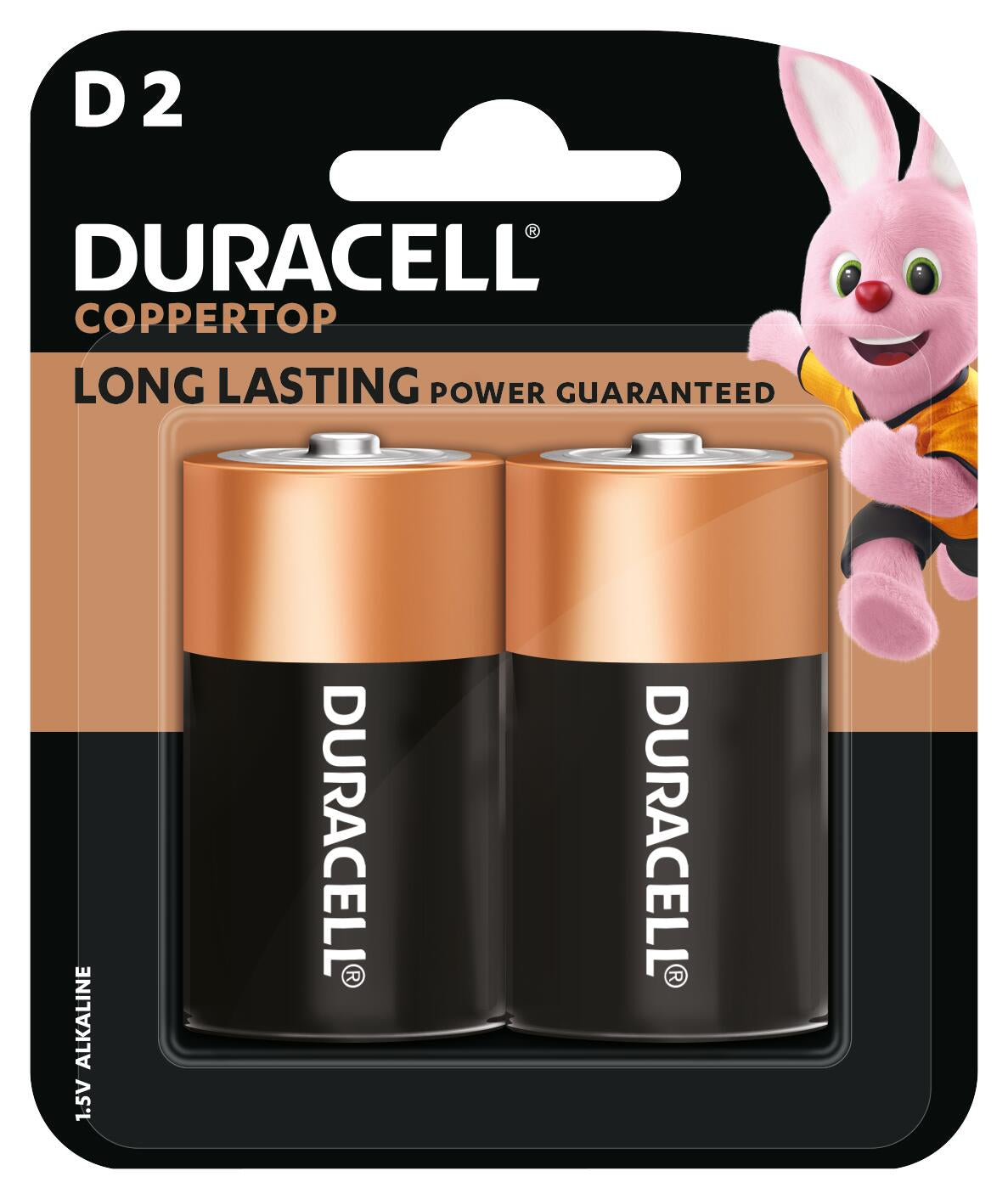 Duracell Battery Alkaline D BP2 (Each)
