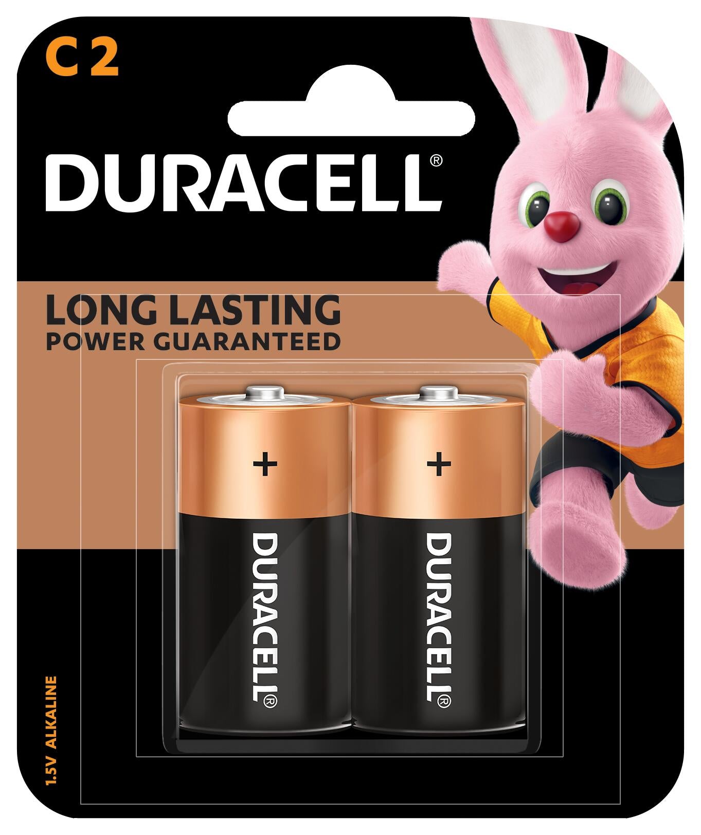 Duracell Battery Alkaline C BP2 (Each)