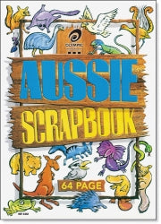 Olympic Scrapbook Aussie Animals 60GSM 335x240mm 64-page (Pack 10)