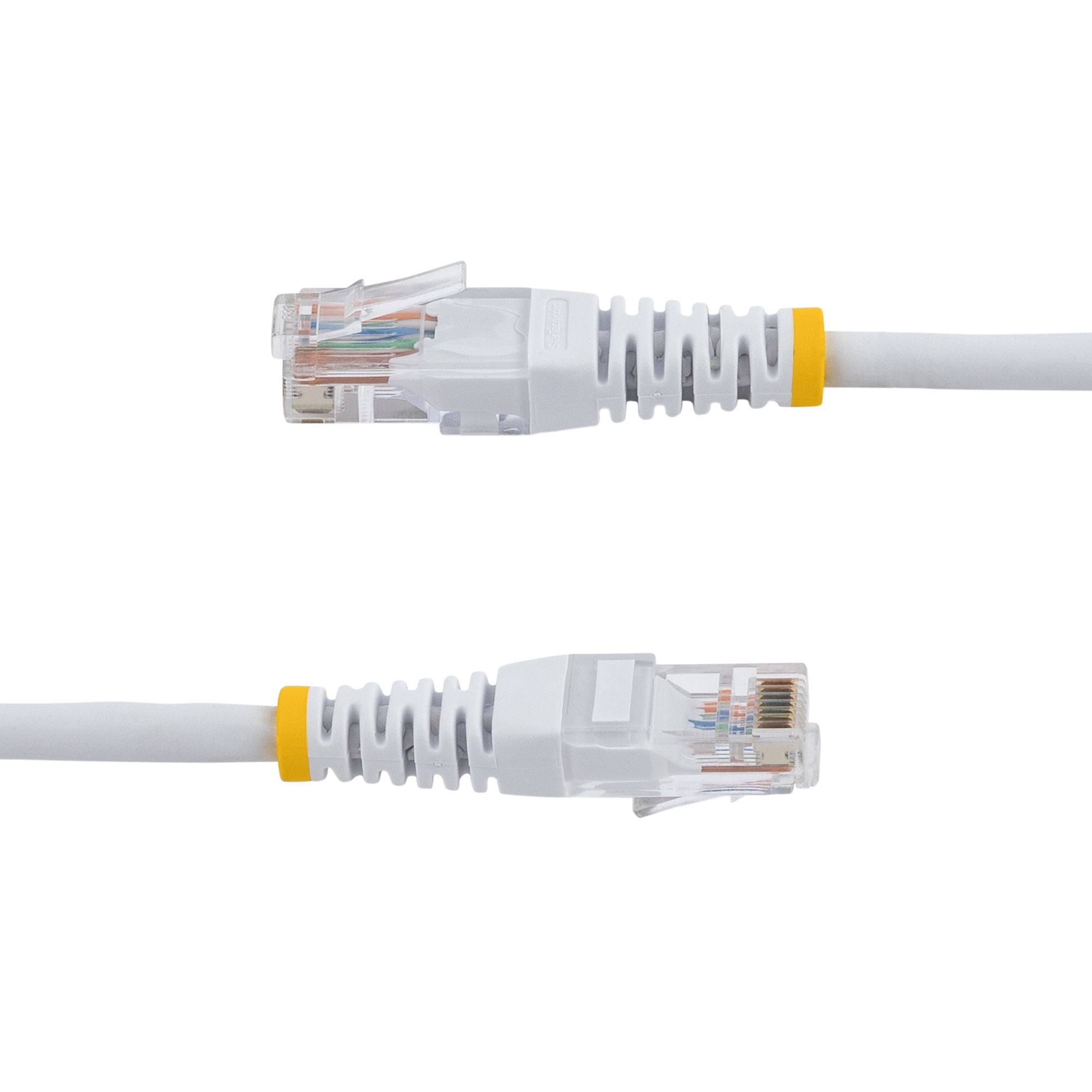 StarTech.com 15m Cat5e White Molded RJ45 UTP Cat 5e Patch Cable - 15 m Patch Cord