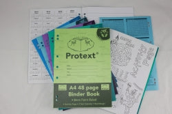Protext Binder Book A4 8mm Ruled PP Cover 48-page Koala (Pack 20)