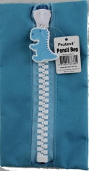 Protext Pencil Case 235x125mm Character Blue Dragon (Each)