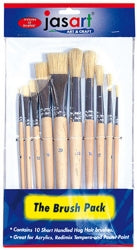 Jasart Paint Brush The Brush Pack (10) (Each)