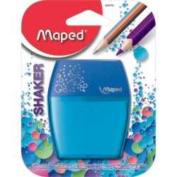 Maped Sharpener 2 Hole Shaker Sharpener Assorted Colours (Each)