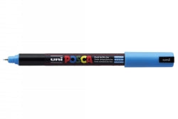 POSCA Uni Marker PC1MR Needle Point 0.7mm Light Blue (Each)