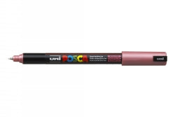 POSCA Uni Marker PC1MR Needle Point 0.7mm Metallic Red (Each)