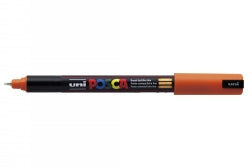 POSCA Uni Marker PC1MR Needle Point 0.7mm Orange (Each)