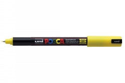POSCA Uni Marker PC1MR Needle Point 0.7mm Yellow (Each)