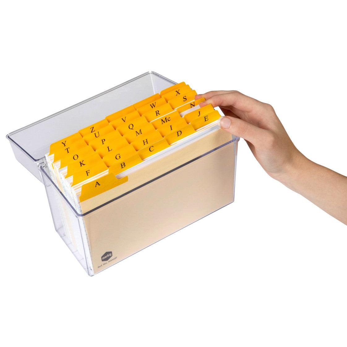 Marbig System Cards Index 8x5 Manilla A-Z / 1-31 Tabs (Each)