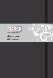 Journal A5 Black Judy (Each)