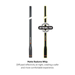 ECOXGEAR ATRDM660ST-2PK Medium Duty Radome UHF Antenna Twin Whip Pack – Stealth Matte
