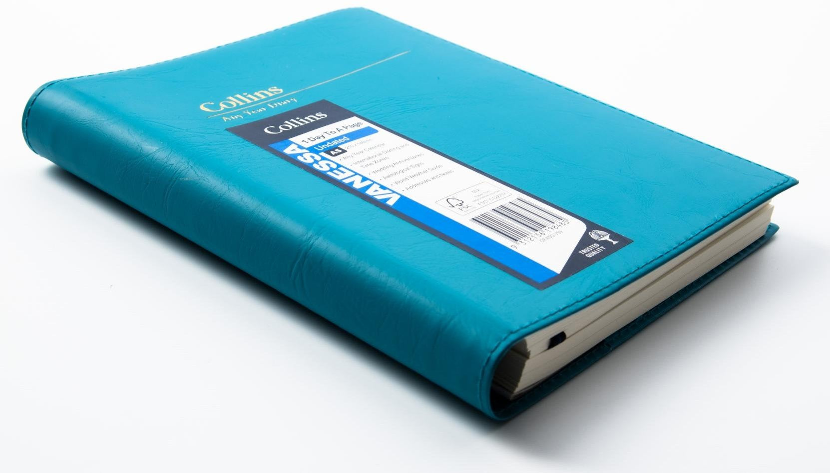 Collins Diary Any Year A5 Vanessa Dtp Blue (Each)