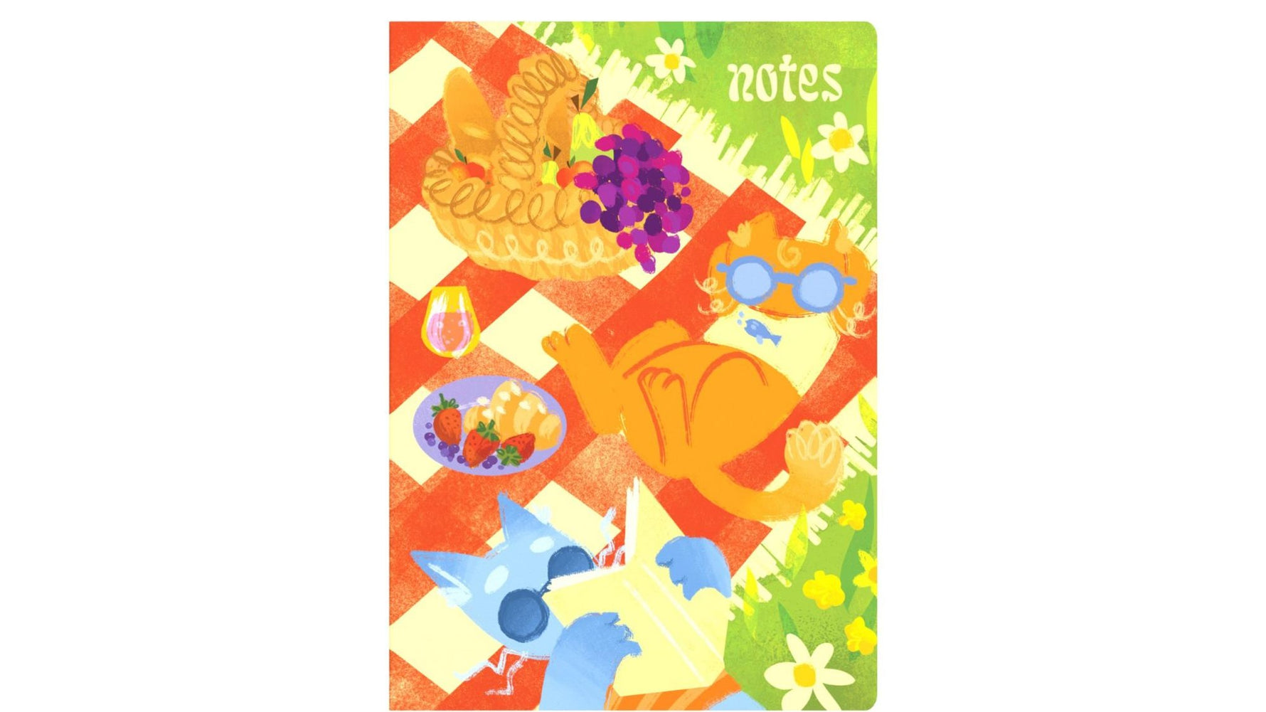 Collins Notebook A5 Cat Ruled Recycled Picnic (Each)