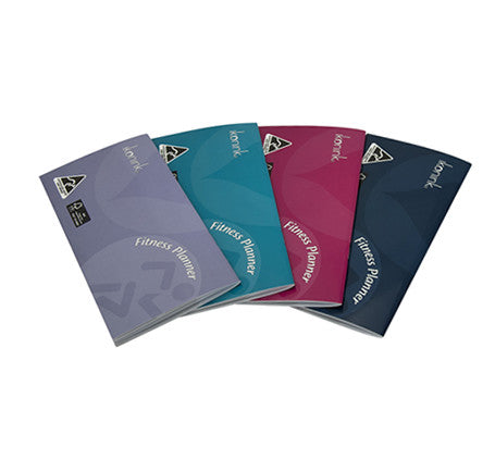 Ikonink Journal 105x210mm Fitness Planner Case Bound Assorted Assorted (Each)