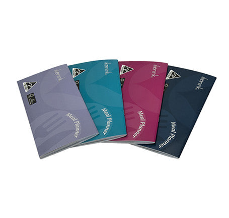 Ikonink Journal 105x210mm Meal Planner Case Bound Wtv Assorted Assorted (Each)