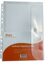 Staedtler Expanding Binder Wallet A4 Clear (Pack 10)