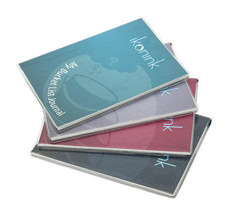 Ikonink Journal 105x210mm My Bucket List Case Bound Assorted Assorted (Each)