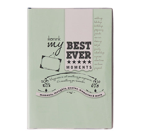 Ikonink Journal 175x125mm My Best Ever Moments Case Bound (Each)