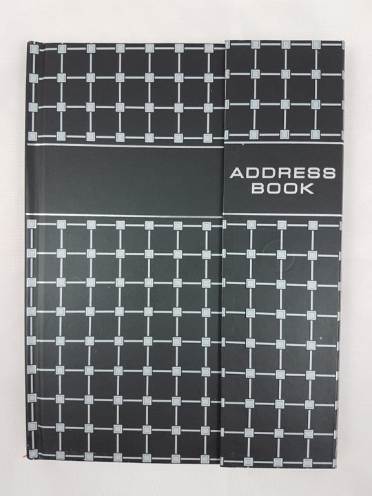 Ozcorp Address Book A5 Argyle 124-page (Each)