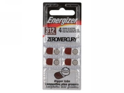 Energizer Battery Hear / Aid AZ312E PK4 (Each)