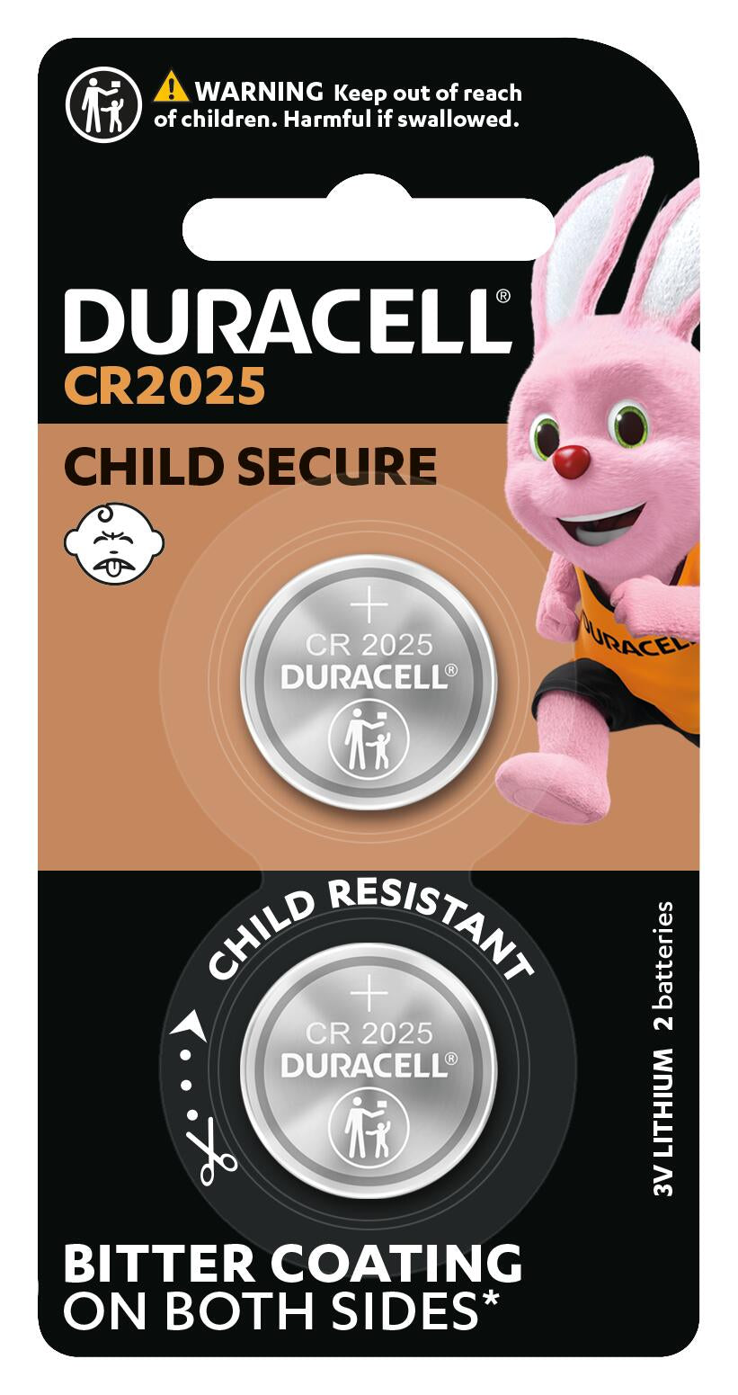 Duracell Battery Button Cell 2025 2PK (Each)
