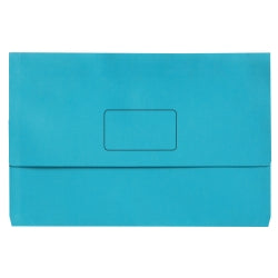Marbig Document Wallet A3 Slimpick Blue (Each)
