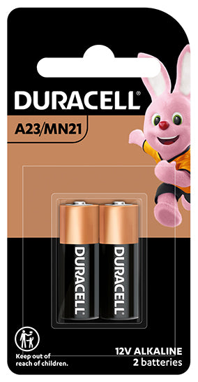 Duracell Battery Alkaline 23 12V MN21 PK2 (Each)