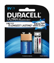 Duracell Battery Ultra 9V (Each)