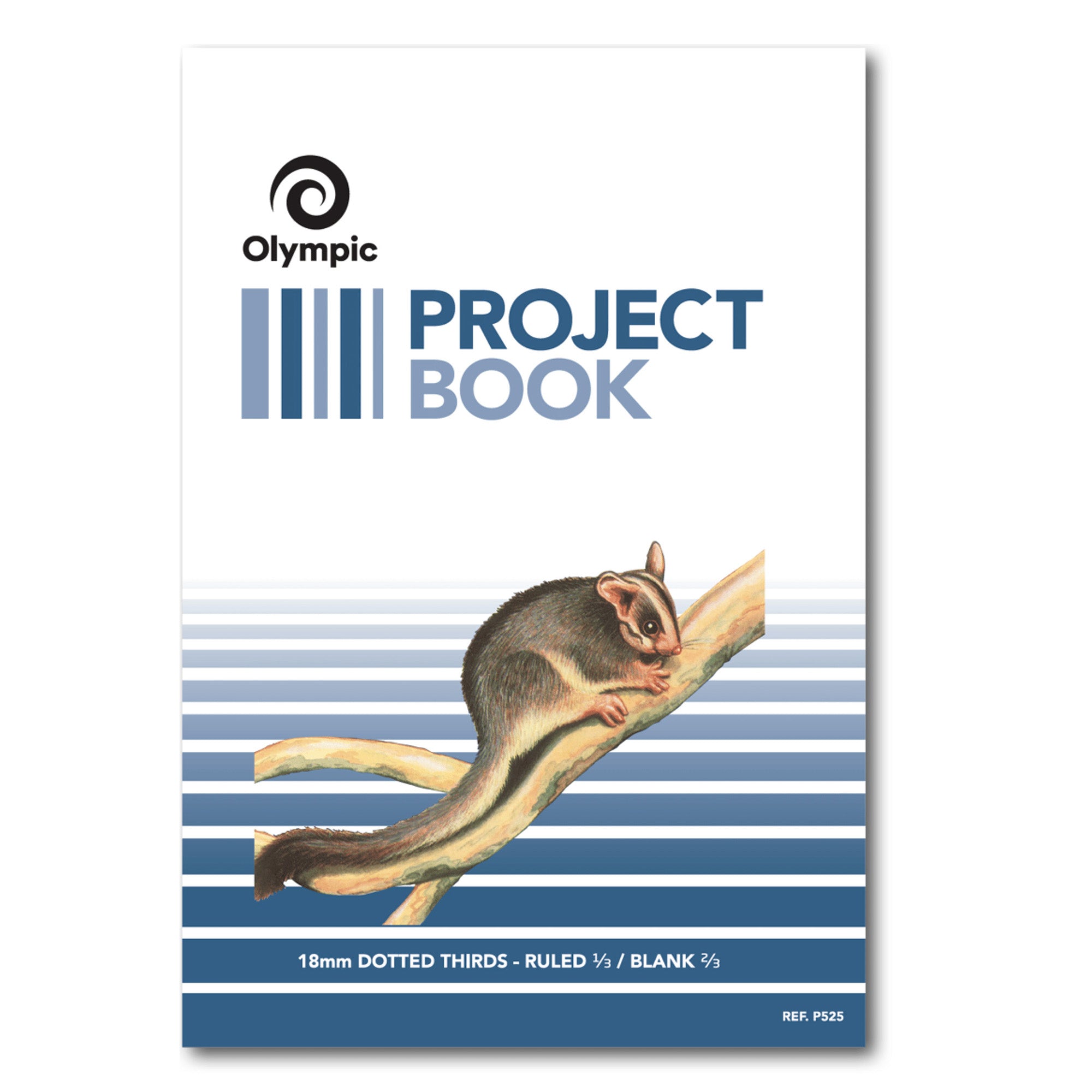Olympic Project Book 335x240mm 18mm Dotted Thirds 24-page (Pack 10)