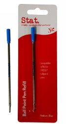 Staedtler Pen Refill (CROSS) Ballpoint Med Blue (Pack 10)