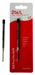 Staedtler Pen Refill (PARKER) Ballpoint Med Black (Pack 10)