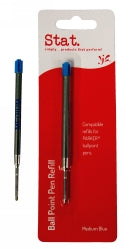 Staedtler Pen Refill (PARKER) Ballpoint Med Blue (Pack 10)