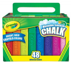 Crayola Chalk Sidewalk Washable PK48 (Each)