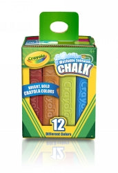 Crayola Chalk Washable Sidewalk PK12 (Each)