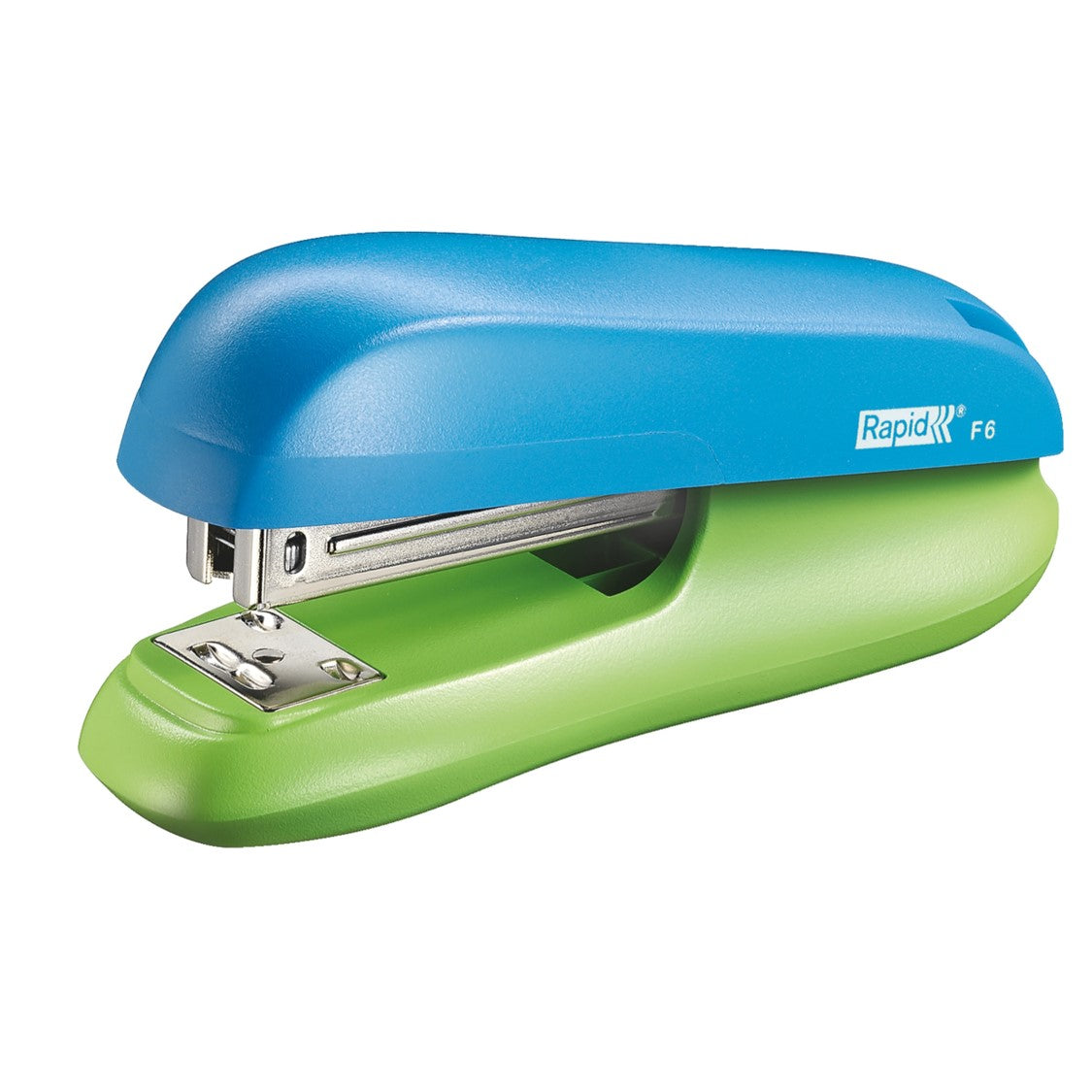 Rapid Stapler F6 Half Strip Funky Two Tone Blue/Green (Each)