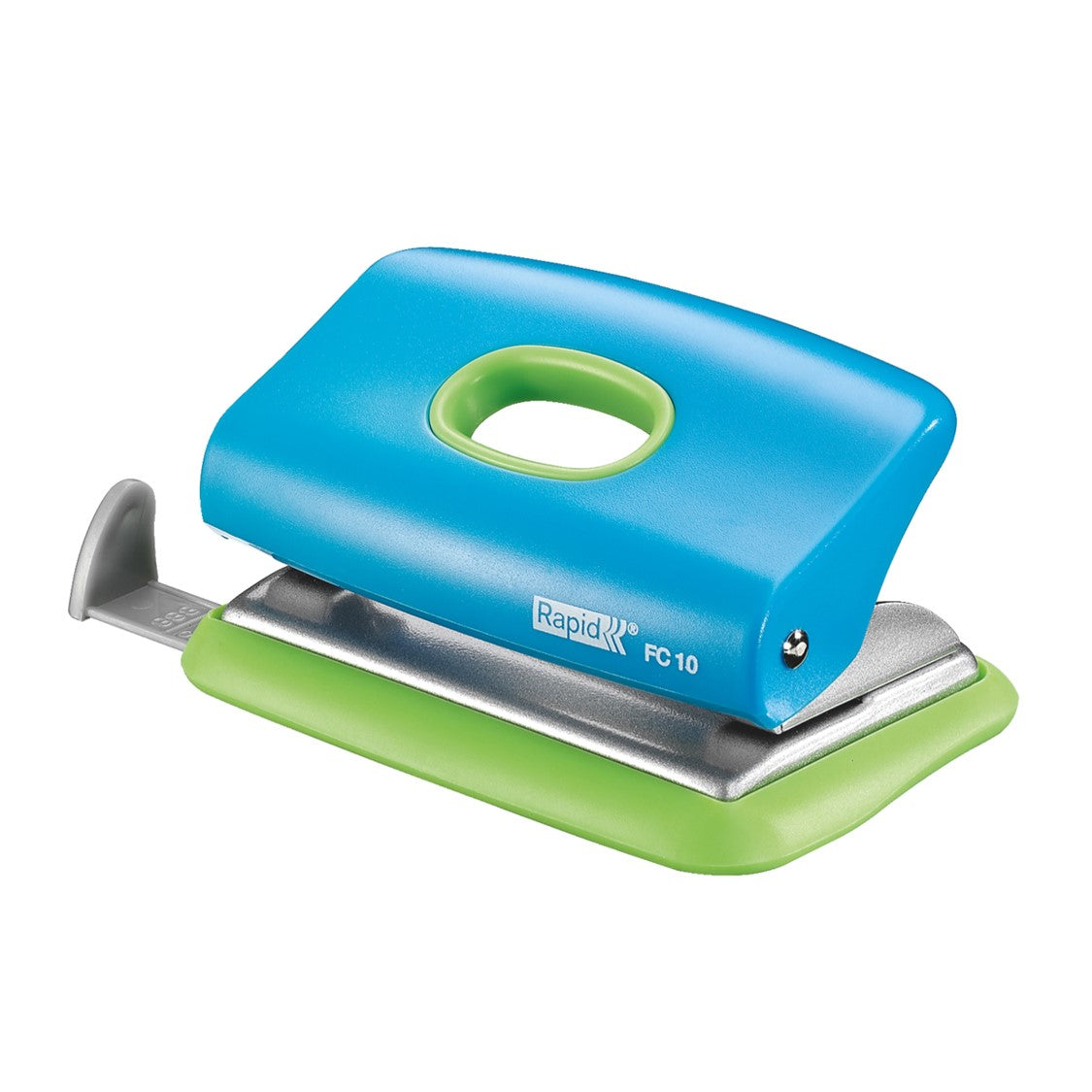 Rapid Punch FC10 2 Hole Funky Two Tone Blue/Green (Each)