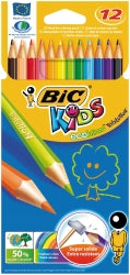 Bic Pencil Coloured Kids Evolution PK12 (Each)