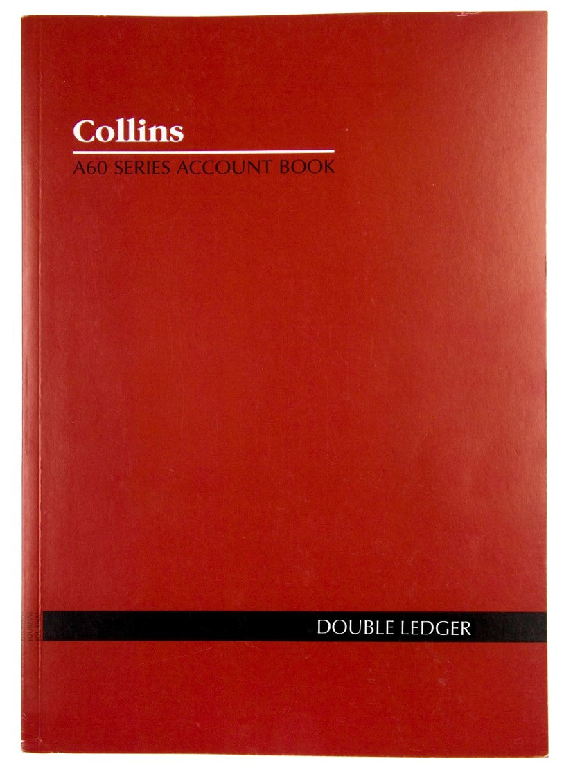 Collins Account Book A60 Double/ Ledger (Each)