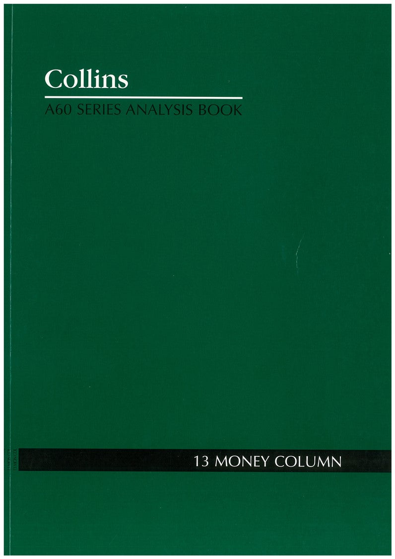 Collins Analysis Book A60 13MC (Each)