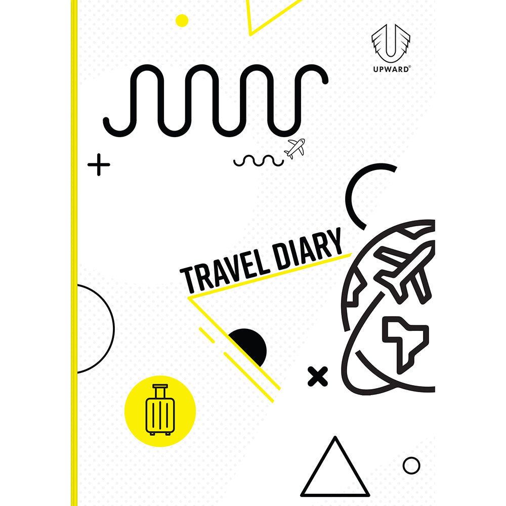 Upward Travel Diary A5 Case Bound Section Sewn Undated Dtp (Each)