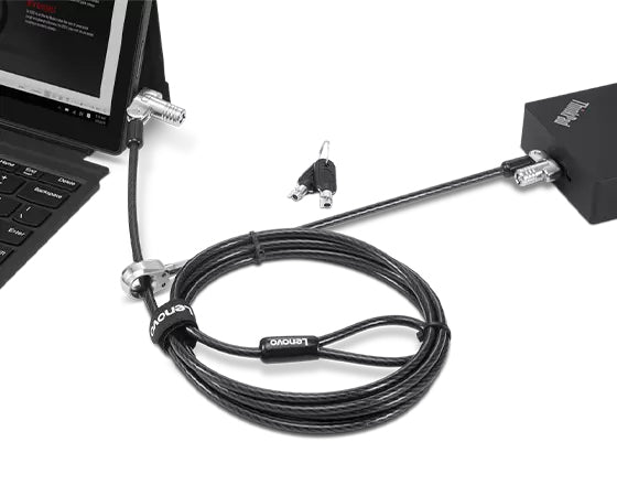 Lenovo 4XE1B81916 cable lock Black 1.8 m
