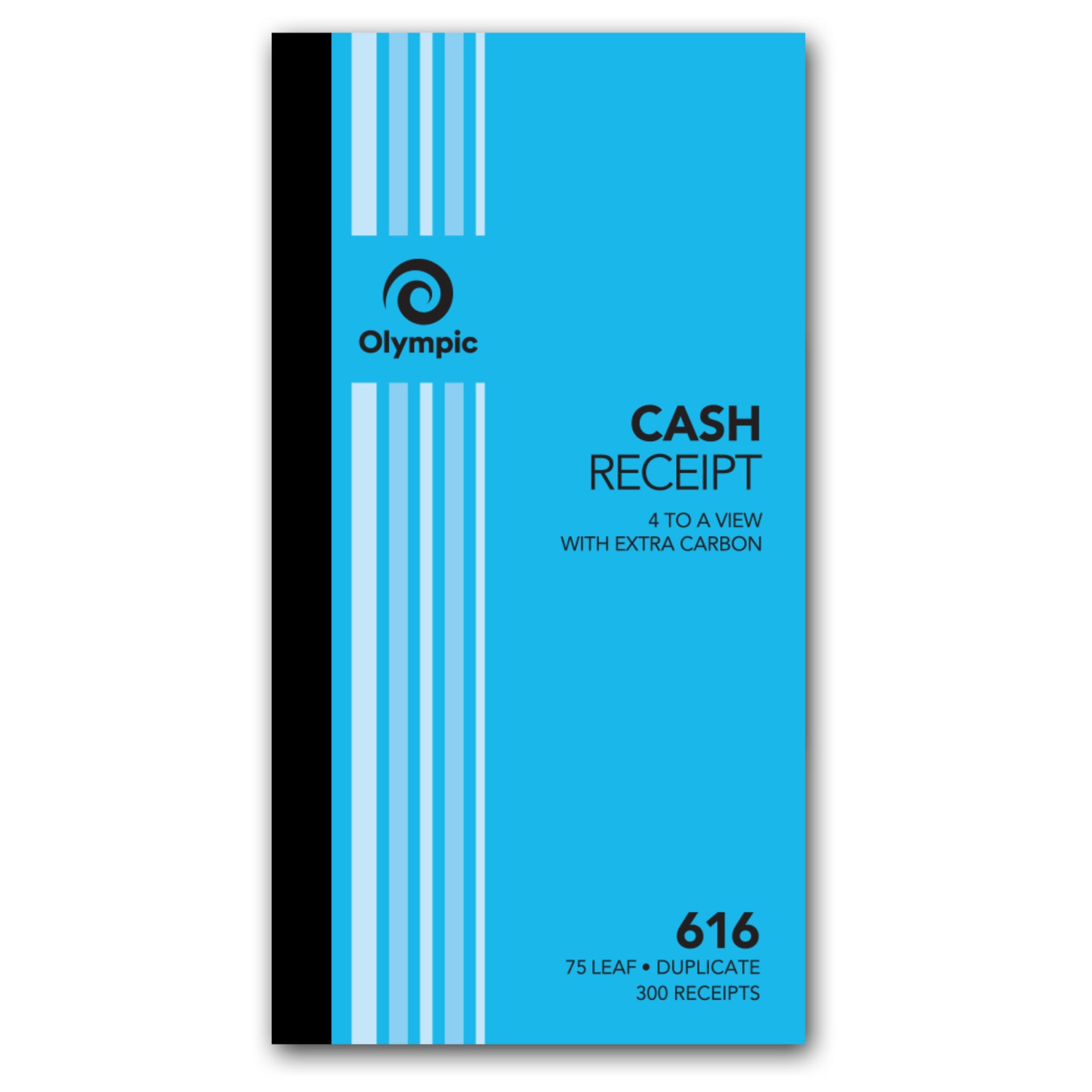 Olympic Cash Rec Book 616 Dup 4TV 254x136 (Pack 10)